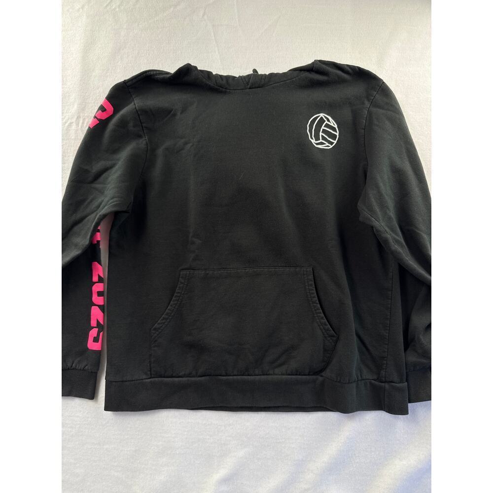 Women’s Make Market Black Volleyball Hoodie Baylor #4 Sz XL